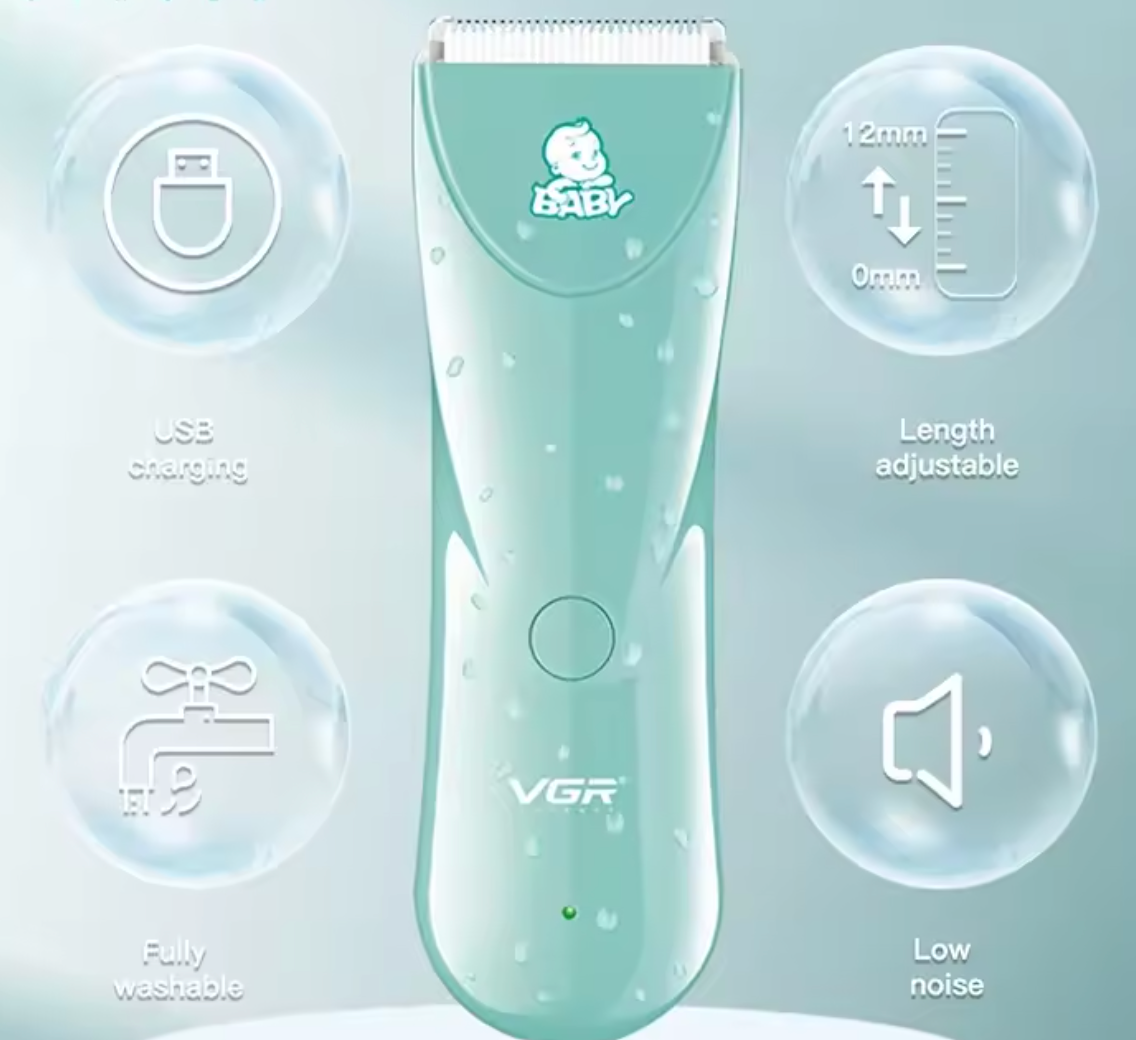 Recortadora De Cabello Para Bebe vgr150 | Cortadora de Cabello Eléctrica para Bebés VGR V-150