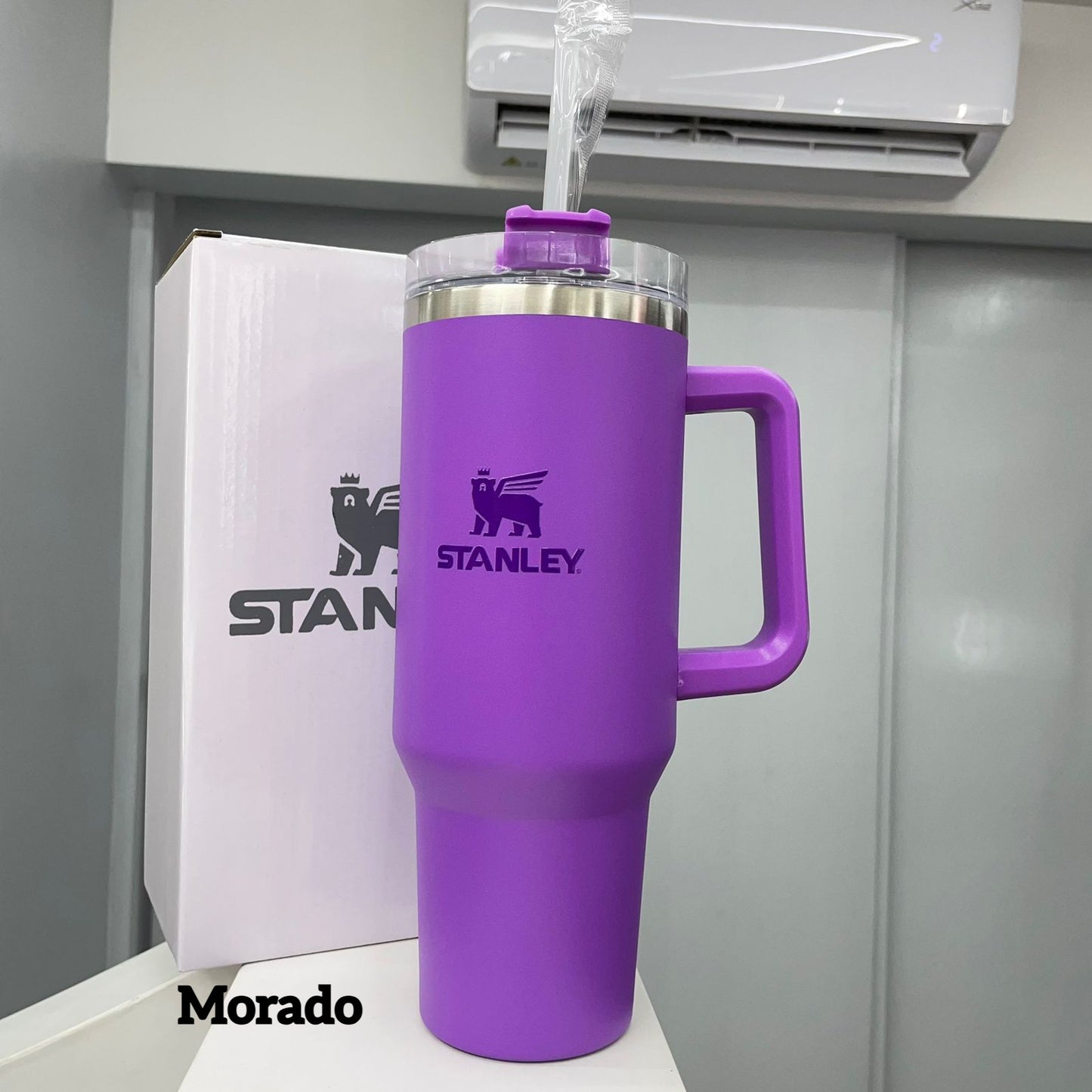 Termo Stanley Quencher H2.0 40oz – Vaso Térmico con Tapa FlowState y Asa Ergonómica