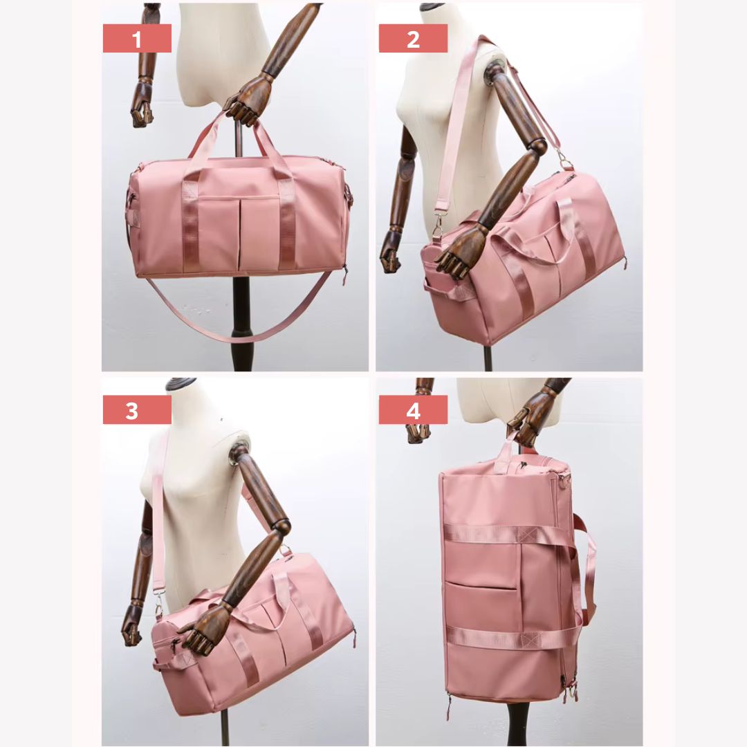 Bolso Deportivo Maletín Viaje Maleta Gim | Maleta de Viaje de Mano Impermeable | Multiusos y Cómoda