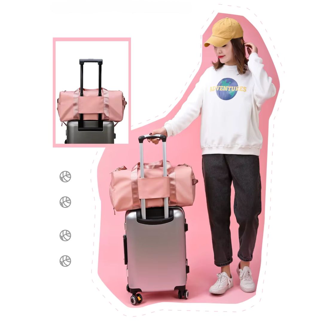 Bolso Deportivo Maletín Viaje Maleta Gim | Maleta de Viaje de Mano Impermeable | Multiusos y Cómoda