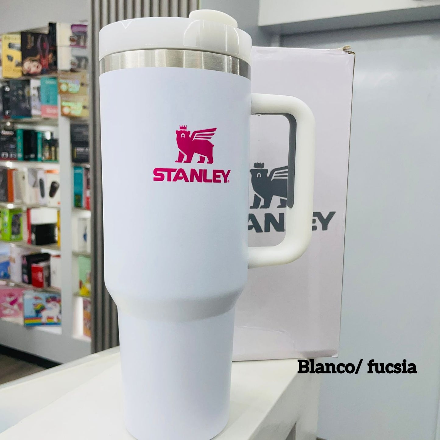 Termo Stanley Quencher H2.0 40oz – Vaso Térmico con Tapa FlowState y Asa Ergonómica