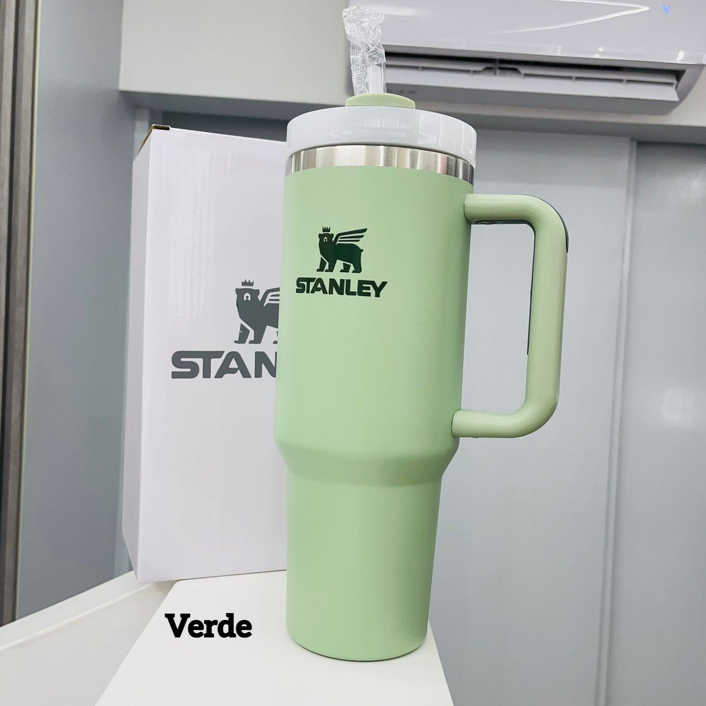 Termo Stanley Quencher H2.0 40oz – Vaso Térmico con Tapa FlowState y Asa Ergonómica